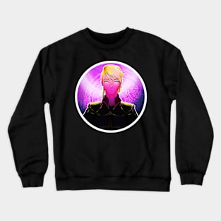 Owen Headshot Badge - black vers. Crewneck Sweatshirt